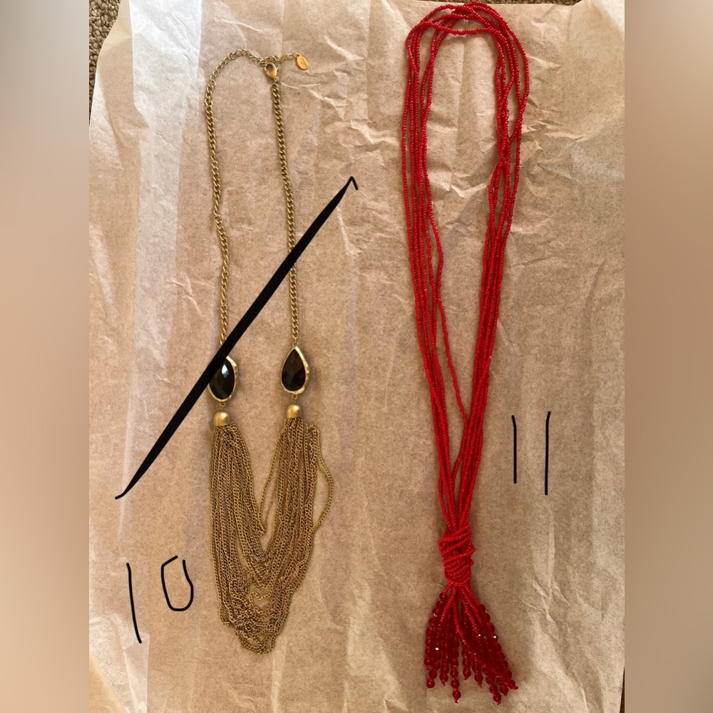 Red necklace